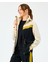 W Adjustable Waisted Full Zip Micro Jacket Kadın Ecru Mont S2520208-1983 4