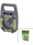 2in1=mini Fan - Fener USB Şarj 2 Kademe Hız Lamba=4 Fonksiyon - 10W Su Geçirmez Taşıma Kulp Mini Vantilatör GS-265 (5047) 2