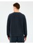 M Loose Crewneck Sweatshirt Erkek Siyah Sweatshirt S2510041-3817 3