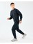 M Loose Crewneck Sweatshirt Erkek Siyah Sweatshirt S2510041-3817 4