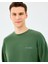 M Loose Crewneck Sweatshirt Erkek Haki Sweatshirt S2510041-4255 4
