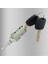 2 Anahtarlı Araba Kapı Kilidi Silindiri Sol Kapı Kilidi Silindiri 9170T9 9170W9 Citroen Triumph C2 C3 2002-2010 (Yurt Dışından) 5