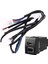 Araba USB Şarj Cihazı Pd Hızlı Şarj Qc3.0 Telefon Şarj Adaptörü Çıkış Düğmesi Vw Polo 2004 - 2011 Için (Yurt Dışından) 2
