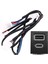 Araba USB Şarj Cihazı Pd Hızlı Şarj Qc3.0 Telefon Şarj Adaptörü Çıkış Düğmesi Vw Polo 2004 - 2011 Için (Yurt Dışından) 3