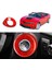 Chevrolet Camaro 2010-2015 Karbon Fiber Başlatma Anahtarı Anahtar Çerçevesi Ateşleme Motor Başlatma-Durdurma Anahtarı Düğmesi Çerçeve Kapağı (Yurt Dışından) 4