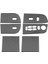 Ford F150 2004-2008 Lhd Karbon Fiber Araba Cam Kaldırma Anahtarı Paneli Kapağı Sticker Trim Aksesuarları (Yurt Dışından) 1