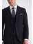 Siyah Sivri Yaka Slim Fit Takım Elbise 7