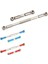 Rc Direksiyon Çubuğu Cnc Işleme Alüminyum Alaşım Direksiyon Bağlantı Çubuğu Wpl 1608T Rc Kamyonu Için Rc Direksiyon Bağlantı Seti, Kırmızı (Yurt Dışından) 5