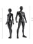 Pvc Model Kutu Figürlü Modeller (Kadın+Erkek,siyah) (Yurt Dışından) 5