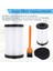Moosoo D600 ve Arıete Handyforce Vakumları Için Yedek Filtreler Rbt 2761 Rbt 2759 8 Filtre Içerir + 8 Köpük Filtresi (Yurt Dışından) 4