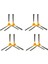 8pcs Yan Fırça Liectroux C30B XR500 E30 Proscenic 800T 820S VT-5555 Vakum Süpürge (Yurt Dışından) 1
