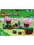 ® Minecraft® Kiraz Çiçeği Bahçesi 21260 - 8 Yaş & Üzeri Video Oyunu Seven Çocuklar için Yaratıcı Oyuncak Yapım Seti (304 Pr) 3