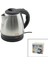 1500W 1.2lt Paslanmaz Çelik Kettle Su Isıtıcı Otel Tipi WSK-2024 (4887) 1