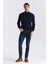 Lacıvert Slim Fit Yarım Balıkçı Yaka Erkek Triko 6