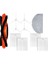 Xiaomi Robot Vakum E10 E12 B112 Vakum Aksesuarları Ana Yan Fırça Filtre Mop Bezi Yedek Yedek Parçalar (Yurt Dışından) 1