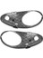 1paır Ön Tampon Sis Işığı Trim Kapak 2038850523 2038850623 Mercedes-Benz C-Serisi W203 2001-2007 C230 C280 C320 (Yurt Dışından) 2