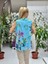 LS8819B Kolsuz Pamukketen Cepli Italyan Bluz Mavi 3