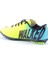 Super Mercury Erkek Dişsiz Çim Halısaha Futbol Ayakkabısı 401 Sarı Turkuaz Çocuklar İçin Rahat Tasarım 4