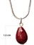 Yakut Doğal Taşı Zincirli El Yapımı Kolye Uç: 1,5 cm Zincir: 20 cm Kutulu 2