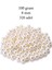 100 Gram 8mm Krem Renk Plastik Inci Boncuk Çanta ve Takı Yapım Boncuğu (~320 Adet) 1