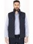 Klasik Kesim Kapitone Şişme Yelek İçi Polarlı Baba Yeleği Erkek Regular Fit Kolsuz Denim 1