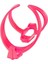 Cg-30 Fly Cage Poly Plastic Suluk Kafesi Neon Pink 2