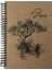 16x23 Kraft Spiralli Defter 100 Yp. Kareli 1