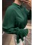 Zümrüt Yeşili Ispanyol Kol Dokuma Gömlek SS25GO0009 6