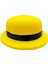 Neon Partisi Sarı Renk Melon Plastik Parti Şapkası 5