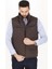 Klasik Kesim Kapitone Şişme Yelek Içi Polarlı Baba Yeleği 3