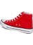 Kırmızı Unisex Model Rahat Keten Bilekli Sneaker Convers Günlük Spor Ayakkabı 3