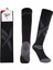 R0384COMP.RUNNINGVECTOR Siyah Unisex Futbol Çorabı 1