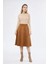 Midi Boy Süet Kiloş Etek 1