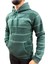 Lastman 3 Iplik Kapşonlu Sweatshirt Yeşil 2