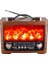 RT-733 Bluetooth Fm-Usb-Tf-Aux Şarjlı Nostaljik Radyo 1