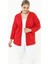 Büyük Beden Kırmızı Ceket 7
