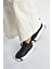 V973019102 Siyah/beyaz Süet Kalın Tabanlı Kadın Spor Ayakkabı Sneakers 2