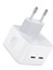 Yeni Nesil Pd Type-C Uyumlu Çift USB-C Girişli Adaptör 50W Şarj Başlığı 2