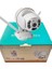 360 Dönebilen Kablosuz Wifi Ip Kamera Speed Dome 1080p FullHD Gece Görüşlü Hareketli Dış Mekan Sesli New Edition 5