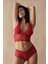 Kırmızı Bralet Dantelli Sütyen Takım 2' Li - 6255 7