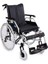 Tekerlekli Sandalye | Hafif Alüminyum Gövde, Quick Release Tekerlekli, Ayarlanabilir Oturma ve Sırt Gergili Dm-Strong 45 cm 1