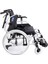 Tekerlekli Sandalye | Hafif Alüminyum Gövde, Quick Release Tekerlekli, Ayarlanabilir Oturma ve Sırt Gergili Dm-Strong 45 cm 2