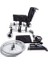 Tekerlekli Sandalye | Hafif Alüminyum Gövde, Quick Release Tekerlekli, Ayarlanabilir Oturma ve Sırt Gergili Dm-Strong 45 cm 8