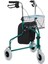 Rolatör Yürüteç | 3 Tekerlekli, Katlanabilir, Hafif Alüminyum Şase DY049143 1