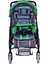 Engelli Puseti Yeşil | Alüminyum Şase, Iki Yönlü Ayarlanabilir Koltuk, 40 cm Oturum Genişliği, DM-8001 Buggy 3