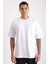 %100 Pamuk Overfit Erkek Basic T-Shirt, Erkek Sade Tişört 1