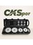 Ckspor 50 kg Krom Döküm Çantalı Dambıl Bar Set CKS19 3