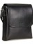 Hakiki Deri Erkek Postacı Çantası Siyah 4261 2
