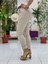 NC21358 Italyan Coton Pantolon Krem 3