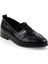 Siyah Kadın Loafer Ayakkabı K01327023107 2